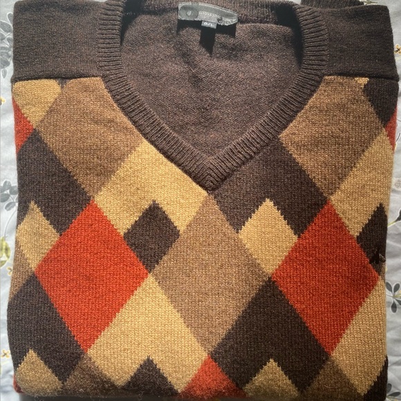Men's sweater, pure soft wool - Picture 1 of 10